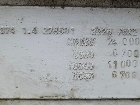 1976 Mercedes-Benz 1622, белый, 490000 рублей - вид 17