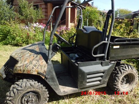 2011 Baltmotors UTV 400, зелёный, 450000 рублей, вид 4