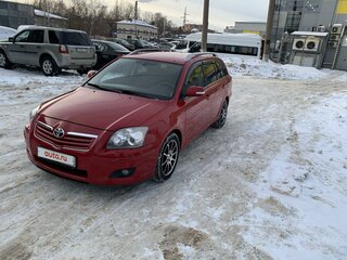 2007 Toyota Avensis II Рестайлинг, красный, 949999 рублей, вид 1