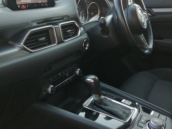 2019 Mazda CX-5 II, синий, 3800000 рублей - вид 4