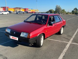 1998 Lada (ВАЗ) 21099, красный, 399990 рублей, вид 1