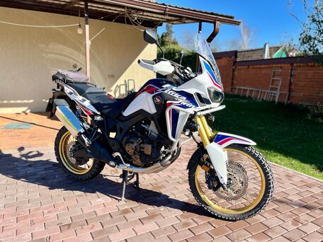 2016 Honda CRF 1000L Africa Twin, белый, 1100000 рублей, вид 3