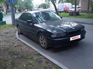 1999 BMW 7 серии 740i III (E38) Рестайлинг, чёрный, 650000 рублей, вид 2