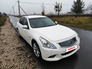 2011 Infiniti G25 IV, белый, 1250000 рублей, вид 2