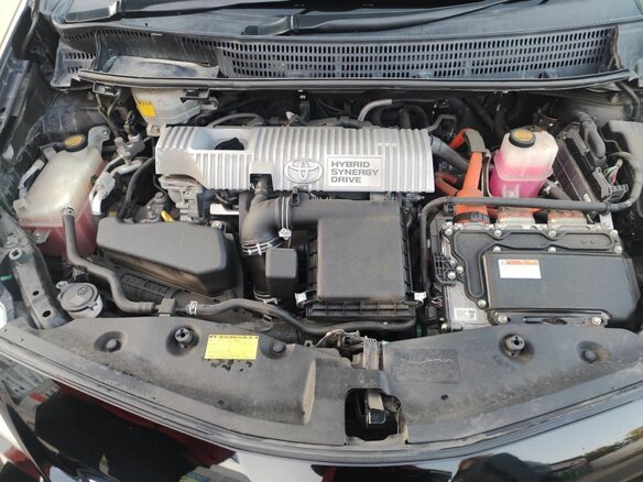 2013 Toyota Prius Alpha I (ZVW40/41), чёрный, 1350000 рублей - вид 12