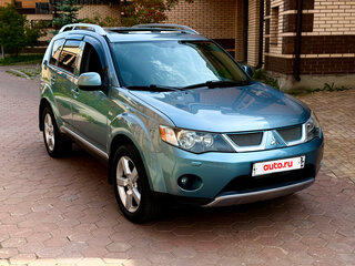 2008 Mitsubishi Outlander II, серый, 820000 рублей, вид 1