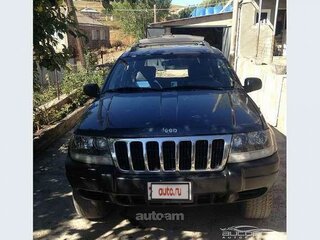 2002 Jeep Grand Cherokee II (WJ), синий, 700000 рублей, вид 2