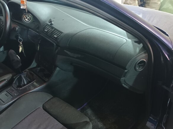 1996 BMW 5 серии 520i IV (E39), синий, 850000 рублей - вид 5