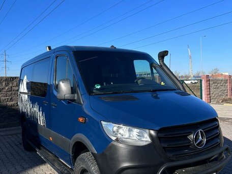 2019 Mercedes-Benz Sprinter, синий, 7000000 рублей, вид 2