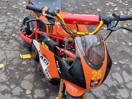 2020 Motax MiniMoto, оранжевый, 30000 рублей, вид 3