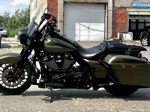 2018 Harley-Davidson Road King, зелёный, 1850000 рублей - вид 8