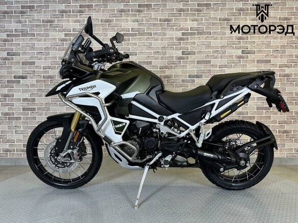 2023 Triumph Tiger 1200, зелёный, 1890000 рублей - вид 2