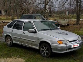 2007 Lada (ВАЗ) 2114, серебристый, 130000 рублей, вид 5