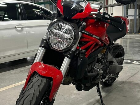 2020 Ducati Monster 821, красный, 1100000 рублей, вид 3