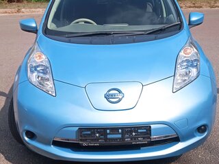 2015 Nissan Leaf 30kWh I (ZE0/AZE0), голубой, 1250000 рублей, вид 3