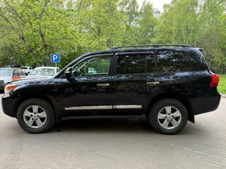 2012 Toyota Land Cruiser 200 Series Рестайлинг 1, чёрный, 3250000 рублей, вид 2