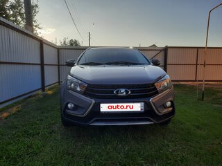 2019 Lada (ВАЗ) Vesta SW Cross I, серый, 1195000 рублей, вид 2