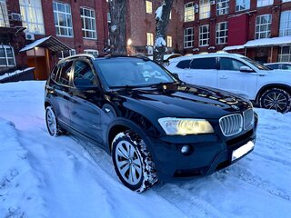 2012 BMW X3 30d xDrive II (F25), чёрный, 1850000 рублей, вид 3
