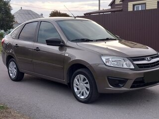 2017 Lada (ВАЗ) Granta I, коричневый, 750000 рублей, вид 2