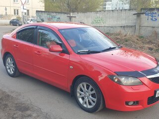 2006 Mazda 3 I (BK) Рестайлинг, красный, 550000 рублей, вид 4
