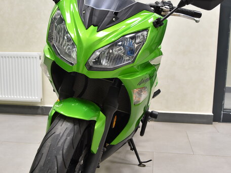 2012 Kawasaki ER-6F (Ninja 650R), зелёный, 495000 рублей, вид 4