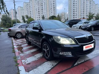 2013 Skoda Octavia II (A5) Рестайлинг, чёрный, 1199000 рублей, вид 2