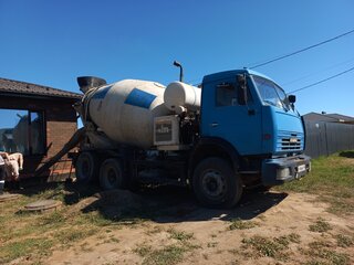 2007 КамАЗ Автобетоносмеситель, синий, 850000 рублей, вид 1