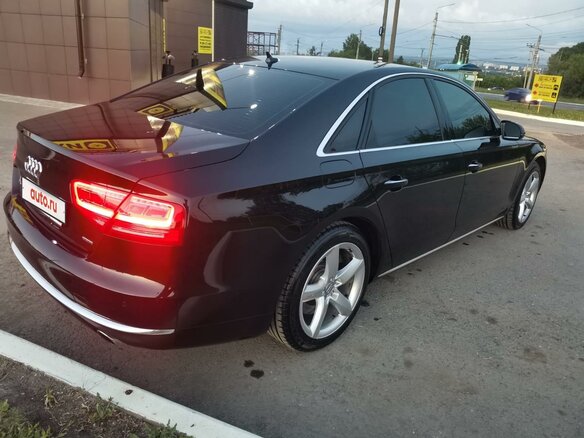 2012 Audi A8 III (D4), чёрный, 2800000 рублей - вид 2