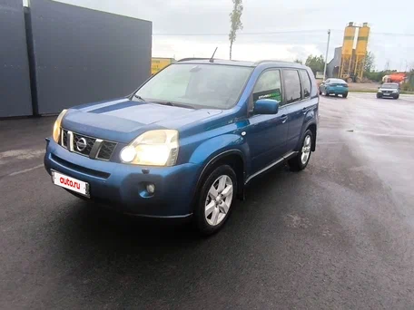 2010 Nissan X-Trail II, синий, 1190000 рублей, вид 1
