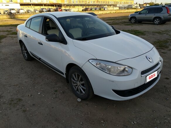 2012 Renault Fluence I, белый, 550000 рублей - вид 1