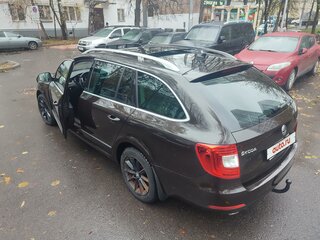 2014 Skoda Superb II Рестайлинг, коричневый, 1485000 рублей, вид 5