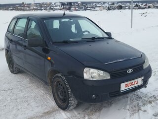2010 Lada (ВАЗ) Kalina I, чёрный, 190000 рублей, вид 4