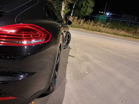 2013 Porsche Panamera 4S I Рестайлинг, чёрный - вид 8
