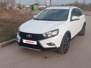2020 Lada (ВАЗ) Vesta SW Cross I, белый, 1390000 рублей, вид 2