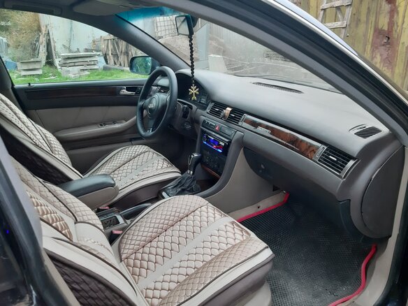1997 Audi A6 II (C5), чёрный, 350000 рублей - вид 5