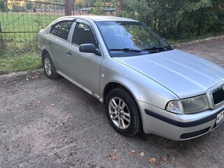 2003 Skoda Octavia I (A4) Рестайлинг, серебристый, 220000 рублей, вид 1
