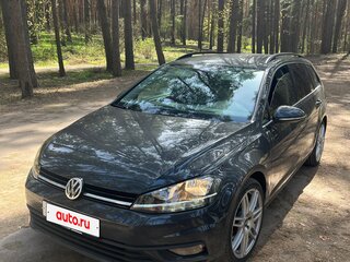 2018 Volkswagen Golf VII Рестайлинг, серый, 1785000 рублей, вид 2