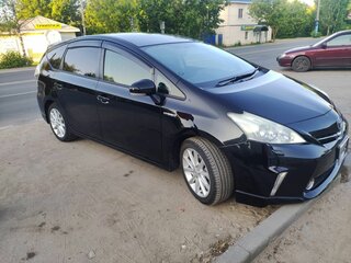 2013 Toyota Prius Alpha I (ZVW40/41), чёрный, 1350000 рублей, вид 2