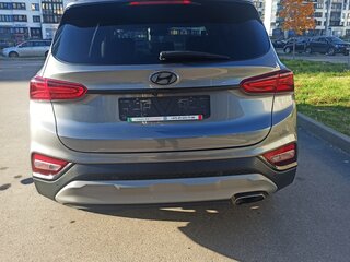 2018 Hyundai Santa Fe IV, серый, 2800000 рублей, вид 4