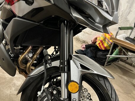 2021 Kawasaki Versys 650, серебристый, 850000 рублей, вид 3
