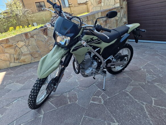 2021 Kawasaki KLX 230, зелёный, 550000 рублей - вид 10