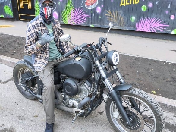 2000 Yamaha XVS400 Drag Star, чёрный, 330000 рублей - вид 4