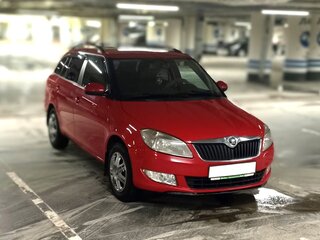 2014 Skoda Fabia II Рестайлинг, красный, 797000 рублей, вид 1