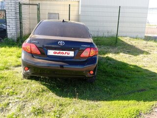 2008 Toyota Corolla X (E140, E150), чёрный, 640000 рублей, вид 4