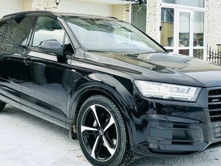 2019 Audi Q7 II (4M), чёрный, 4950000 рублей, вид 1