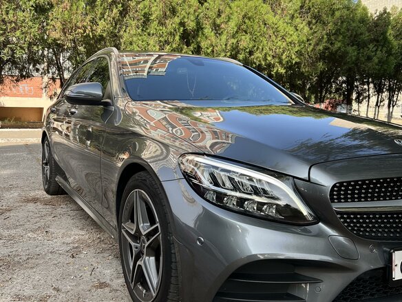 2019 Mercedes-Benz C-Класс 180 d IV (W205) Рестайлинг, серый, 2850000 рублей - вид 2