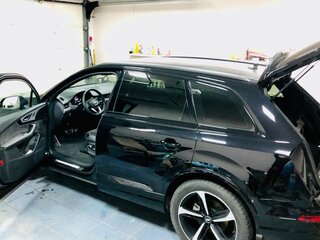 2019 Audi Q7 II (4M), чёрный, 4950000 рублей, вид 3