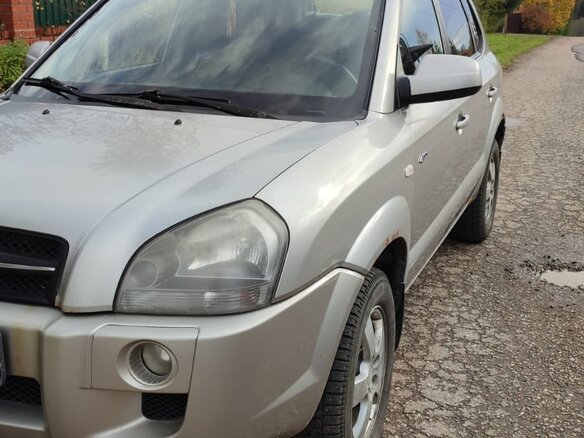 2006 Hyundai Tucson I, серебристый, 450000 рублей