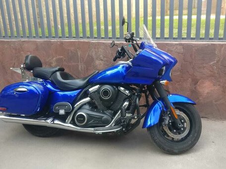 2014 Kawasaki VN1700 Vulcan, синий, 700000 рублей, вид 1