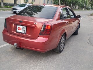 2008 Chevrolet Lacetti I, красный, 420000 рублей, вид 4